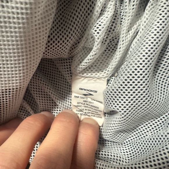Brooks Running Windbreaker‎ Jacket Size XL - Picture 6 of 6